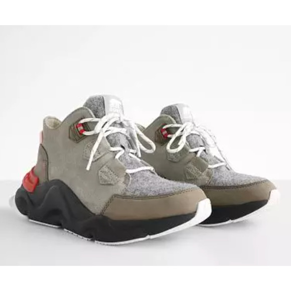 Sorel Shoes - Sorel Kinetic Renegade Waterproof Boots 11 Alpine Gray Suede Ankle Booties